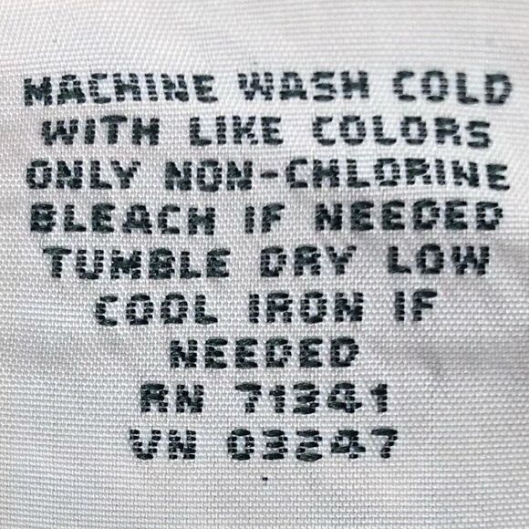 L.L. Bean Long Sleeve Fishing Shirt in Cream Men’s XL - Picture 8 of 8